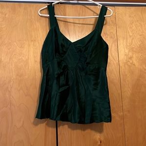 Nine West jade green top